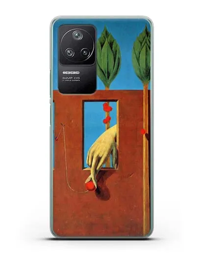 Чехол При первом ясном слове (Эрнст Макс) силиконовый для Xiaomi Poco F4