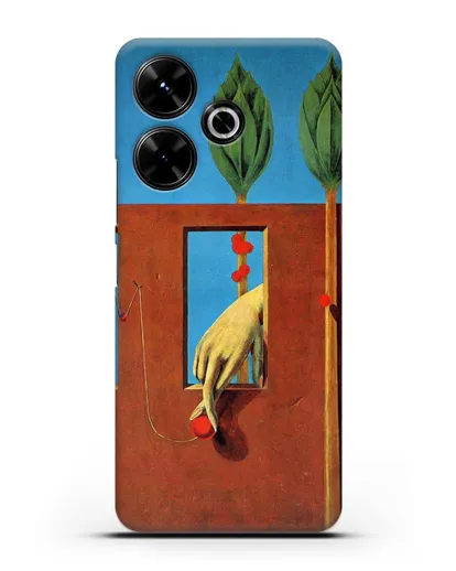 Чехол При первом ясном слове (Эрнст Макс) силиконовый для Xiaomi Poco M6