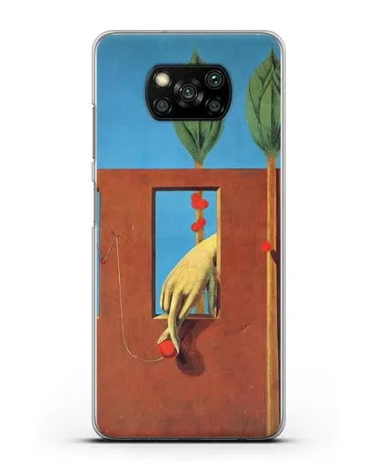 Чехол При первом ясном слове (Эрнст Макс) силиконовый для Xiaomi Poco X3