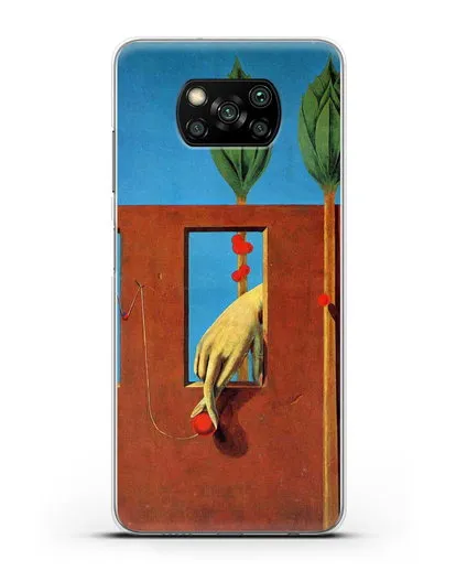 Чехол При первом ясном слове (Эрнст Макс) силиконовый для Xiaomi Poco X3 Pro