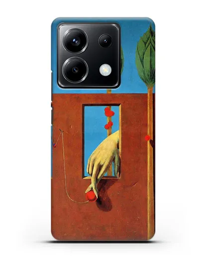 Чехол При первом ясном слове (Эрнст Макс) силиконовый для Xiaomi Poco X6