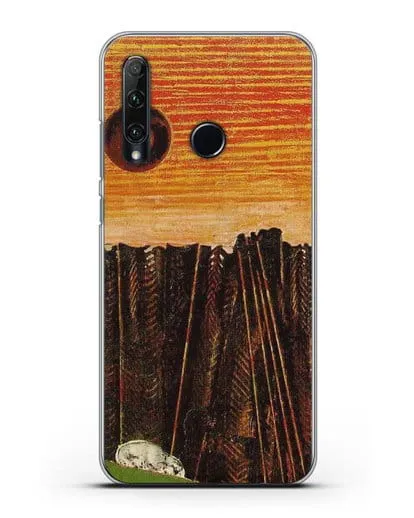 Чехол Лес рыбной кости (Эрнст Макс) силиконовый для Honor 20e