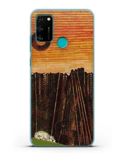 Чехол Лес рыбной кости (Эрнст Макс) силиконовый для Honor 9A