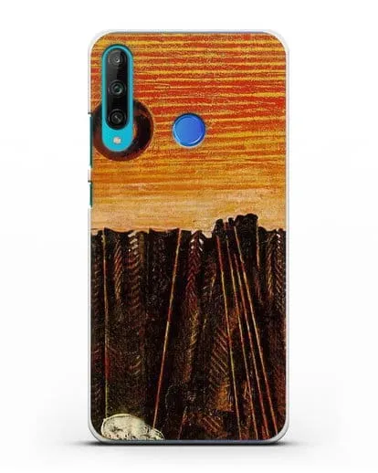 Чехол Лес рыбной кости (Эрнст Макс) силиконовый для Honor 9C