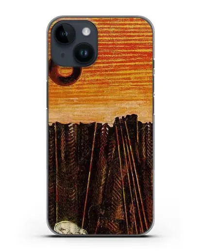 Чехол Лес рыбной кости (Эрнст Макс) силиконовый для iPhone 14