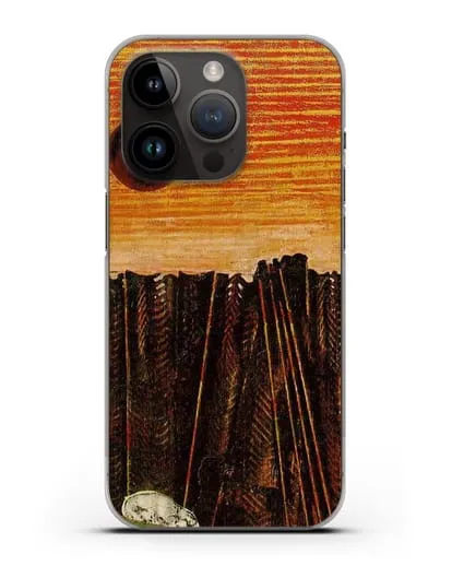 Чехол Лес рыбной кости (Эрнст Макс) силиконовый для iPhone 14 Pro