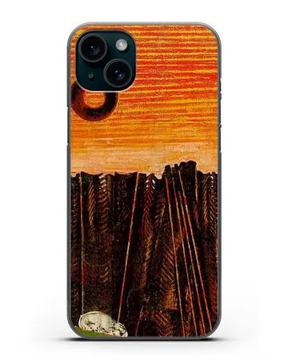 Чехол Лес рыбной кости (Эрнст Макс) силиконовый для iPhone 15 Plus