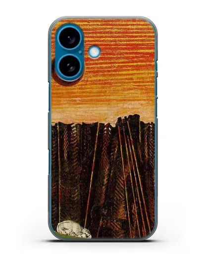 Чехол Лес рыбной кости (Эрнст Макс) силиконовый для iPhone 16