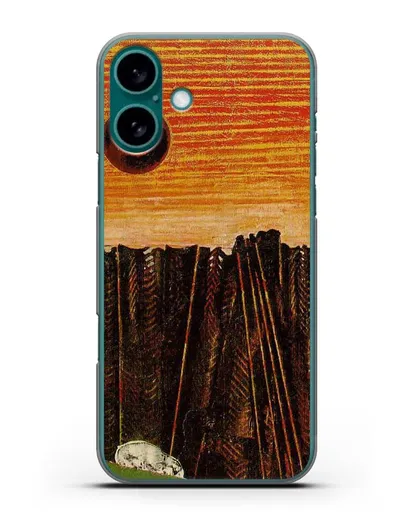 Чехол Лес рыбной кости (Эрнст Макс) силиконовый для iPhone 16 Plus