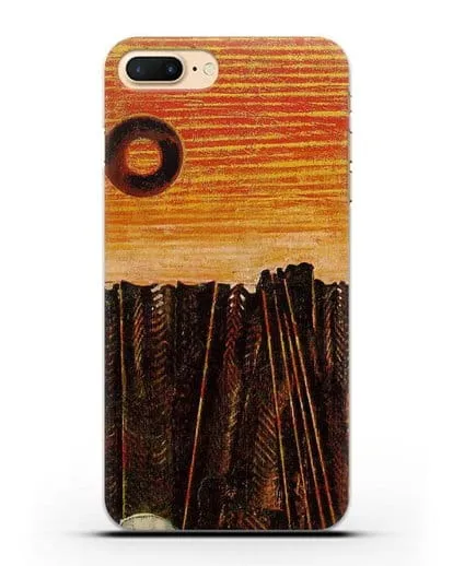 Чехол Лес рыбной кости (Эрнст Макс) силиконовый для iPhone 8 Plus