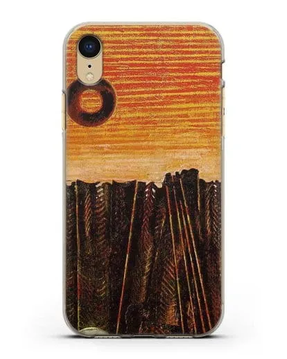 Чехол Лес рыбной кости (Эрнст Макс) силиконовый для iPhone XR