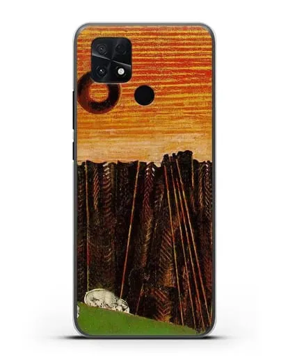 Чехол Лес рыбной кости (Эрнст Макс) силиконовый для Xiaomi Poco C40