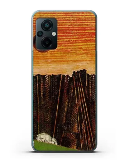 Чехол Лес рыбной кости (Эрнст Макс) силиконовый для Xiaomi Poco M5