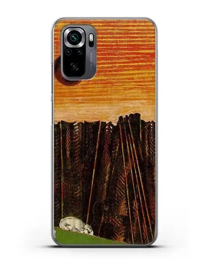 Чехол Лес рыбной кости (Эрнст Макс) силиконовый для Xiaomi Poco M5s