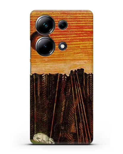 Чехол Лес рыбной кости (Эрнст Макс) силиконовый для Xiaomi Poco M6 Pro