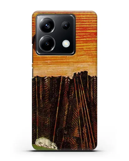 Чехол Лес рыбной кости (Эрнст Макс) силиконовый для Xiaomi Poco X6