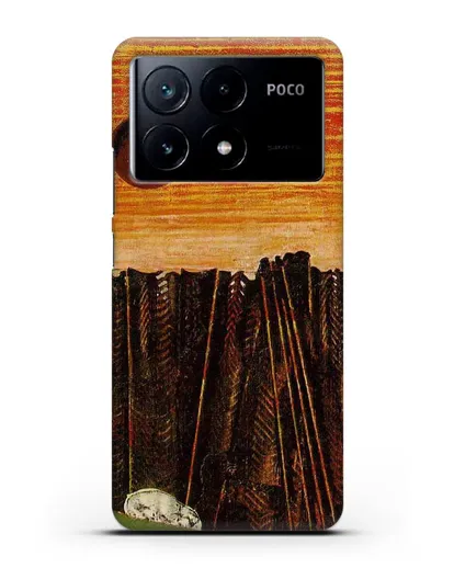Чехол Лес рыбной кости (Эрнст Макс) силиконовый для Xiaomi Poco X6 Pro