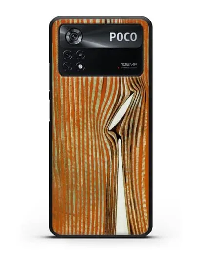 Чехол Слепые пловцы (Эрнст Макс) силиконовый для Xiaomi Poco X4 Pro