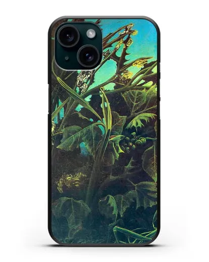 Чехол Жажда жизни (Эрнст Макс) силиконовый для iPhone 15