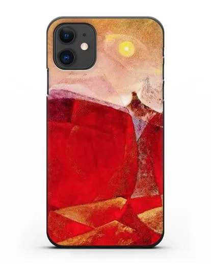 Чехол Цветной плот Медузы (Эрнст Макс) силиконовый для iPhone 11