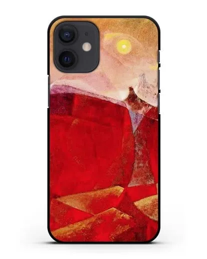 Чехол Цветной плот Медузы (Эрнст Макс) силиконовый для iPhone 12 mini