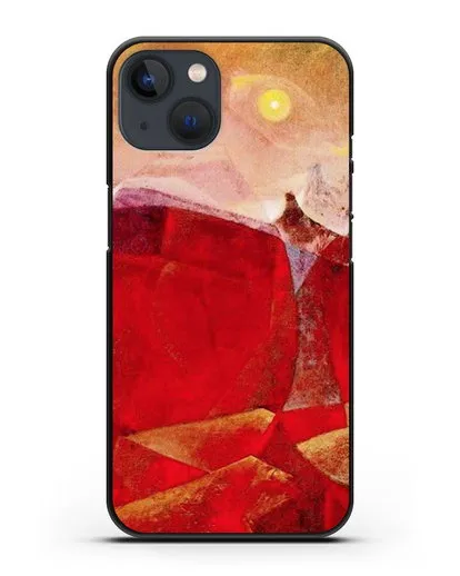 Чехол Цветной плот Медузы (Эрнст Макс) силиконовый для iPhone 13 Mini