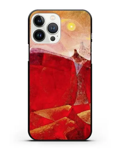 Чехол Цветной плот Медузы (Эрнст Макс) силиконовый для iPhone 13 Pro Max