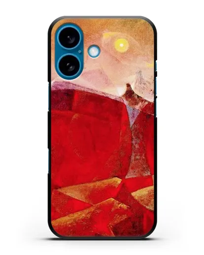 Чехол Цветной плот Медузы (Эрнст Макс) силиконовый для iPhone 16