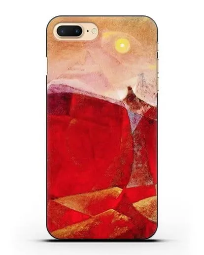 Чехол Цветной плот Медузы (Эрнст Макс) силиконовый для iPhone 8 Plus