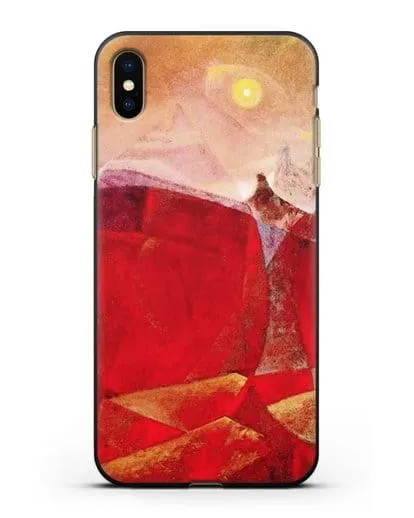 Чехол Цветной плот Медузы (Эрнст Макс) силиконовый для iPhone XS Max