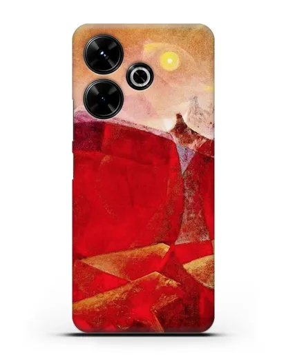 Чехол Цветной плот Медузы (Эрнст Макс) силиконовый для Xiaomi Poco M6