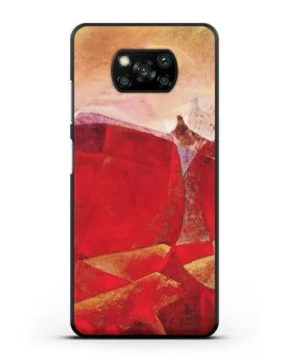 Чехол Цветной плот Медузы (Эрнст Макс) силиконовый для Xiaomi Poco X3