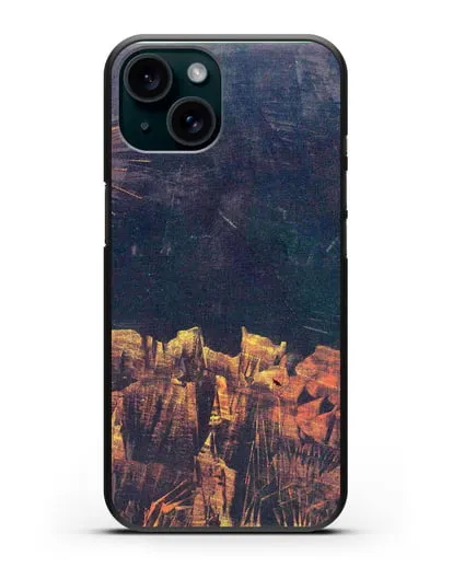 Чехол Хвала Танги (Эрнст Макс) силиконовый для iPhone 15