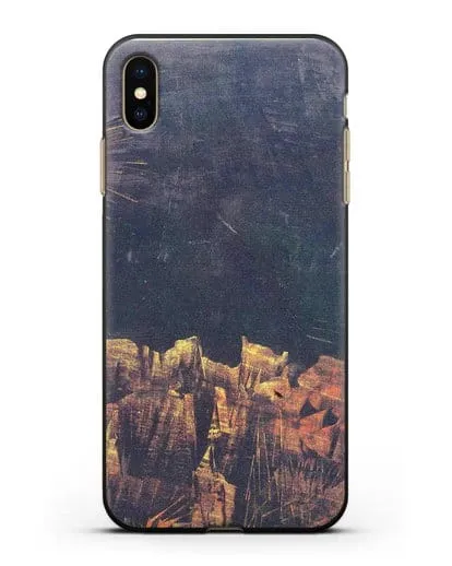 Чехол Хвала Танги (Эрнст Макс) силиконовый для iPhone XS Max