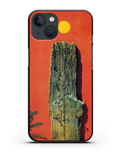 Чехол Красный лес (Эрнст Макс) силиконовый для iPhone 13