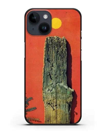 Чехол Красный лес (Эрнст Макс) силиконовый для iPhone 14