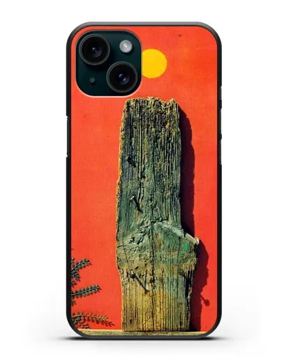 Чехол Красный лес (Эрнст Макс) силиконовый для iPhone 15