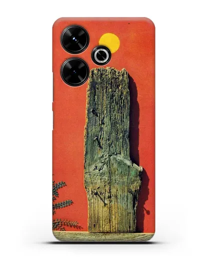 Чехол Красный лес (Эрнст Макс) силиконовый для Xiaomi Poco M6