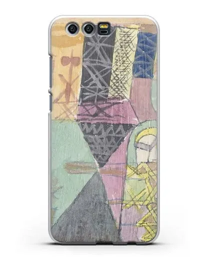 Чехол Азиатские артисты (Клее Пауль) силиконовый для Honor 9