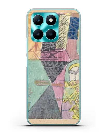 Чехол Азиатские артисты (Клее Пауль) силиконовый для Honor X6a