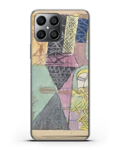 Чехол Азиатские артисты (Клее Пауль) силиконовый для Honor X8