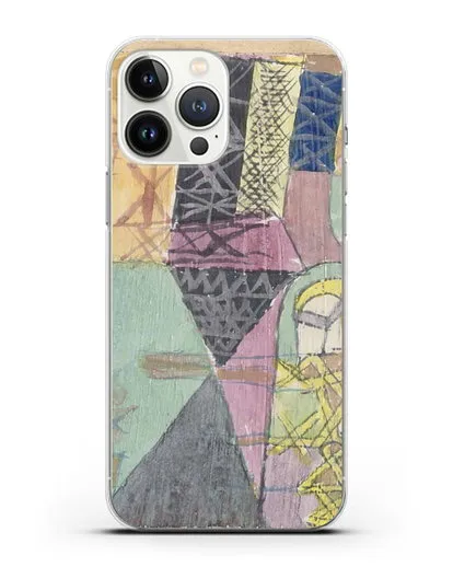 Чехол Азиатские артисты (Клее Пауль) силиконовый для iPhone 13 Pro Max