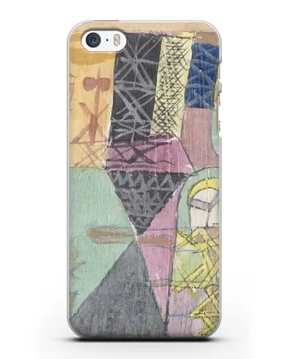 Чехол Азиатские артисты (Клее Пауль) силиконовый для iPhone 5/5s/SE