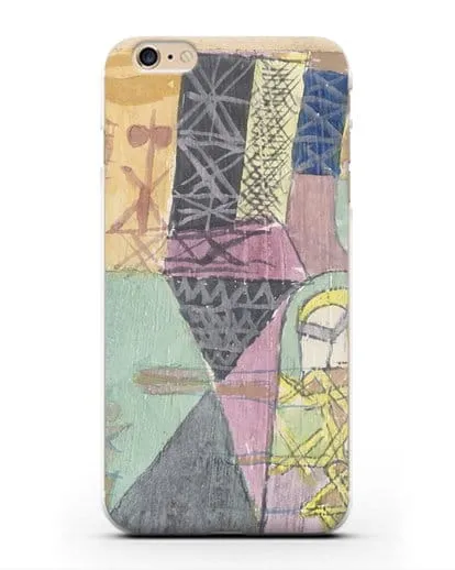 Чехол Азиатские артисты (Клее Пауль) силиконовый для iPhone 6 Plus