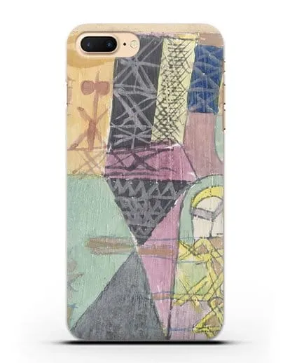 Чехол Азиатские артисты (Клее Пауль) силиконовый для iPhone 8 Plus