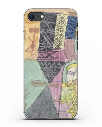 Чехол Азиатские артисты (Клее Пауль) силиконовый для iPhone SE 2020