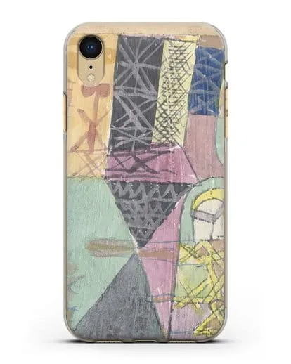 Чехол Азиатские артисты (Клее Пауль) силиконовый для iPhone XR