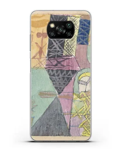 Чехол Азиатские артисты (Клее Пауль) силиконовый для Xiaomi Poco X3 Pro