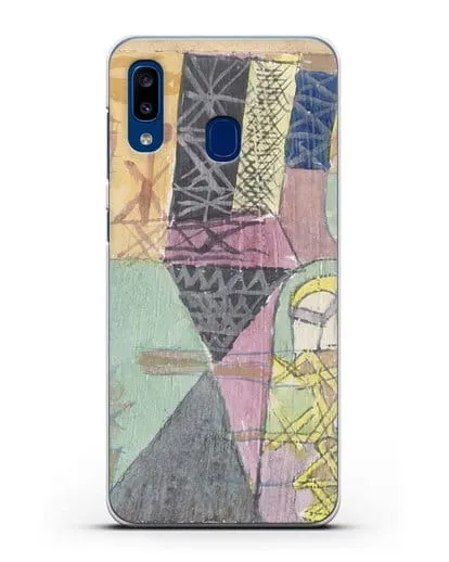 Чехол Азиатские артисты (Клее Пауль) силиконовый для Samsung Galaxy A20 [SM-A205FN]