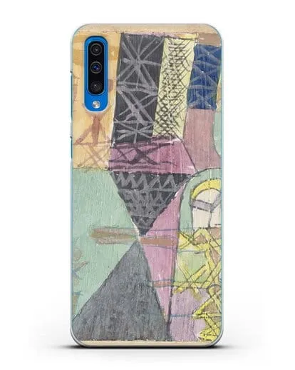 Чехол Азиатские артисты (Клее Пауль) силиконовый для Samsung Galaxy A50